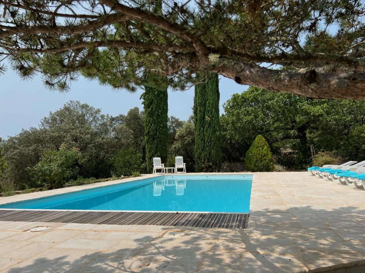 Luxurious Family House With Pool In Ardeche. Villa Les Vans Eksteriør bilde