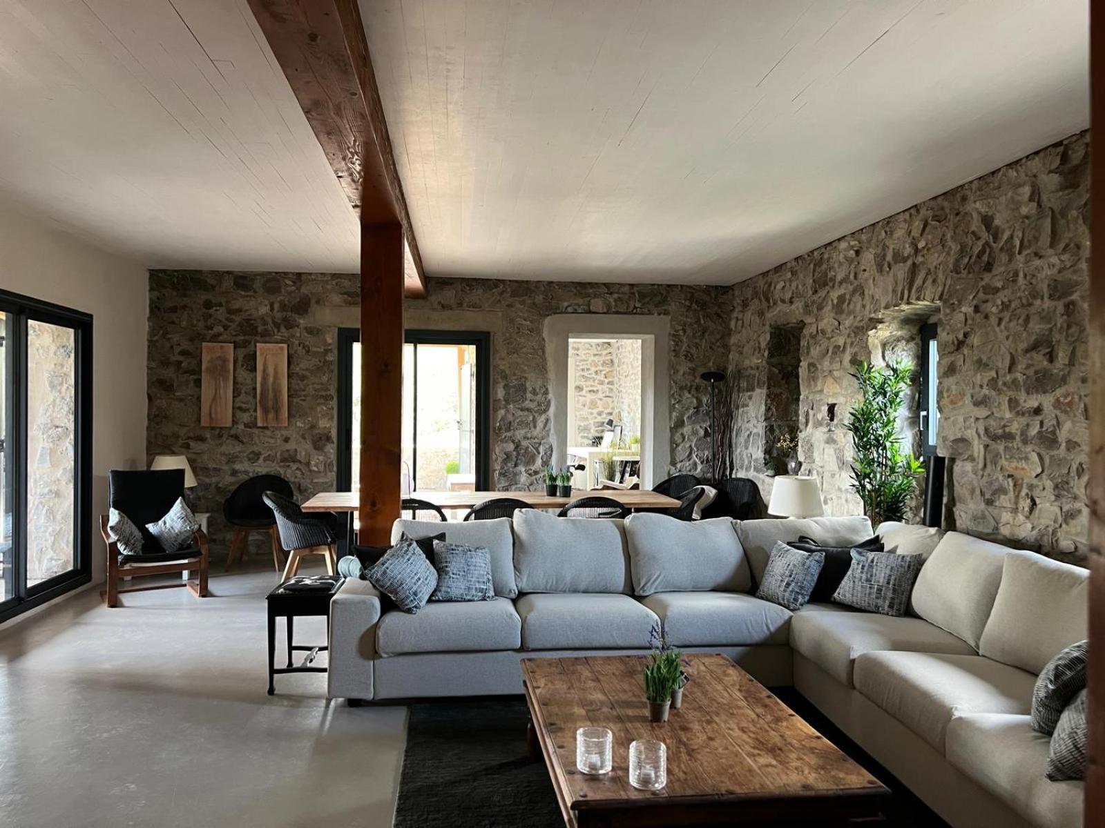 Luxurious Family House With Pool In Ardeche. Villa Les Vans Eksteriør bilde
